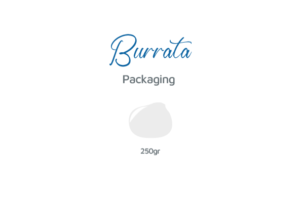 Burrata - Buffalo burrata 250 gr